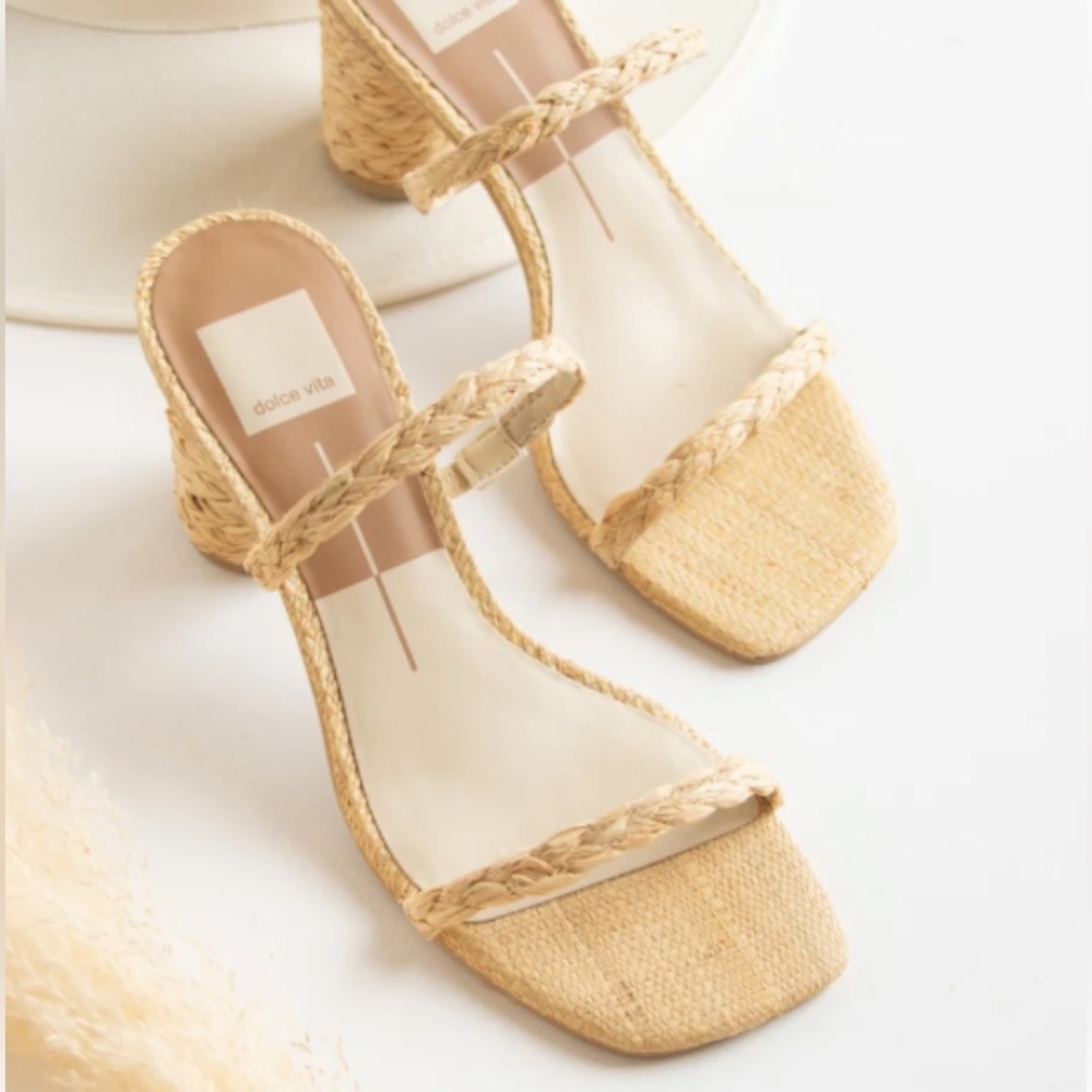 Dolce Vita Raffia Sandal